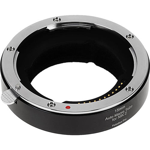 FotodioX 15mm Pro Tubo Extensor Macro Automático para Nikon Z-Montura AF y Metadatos