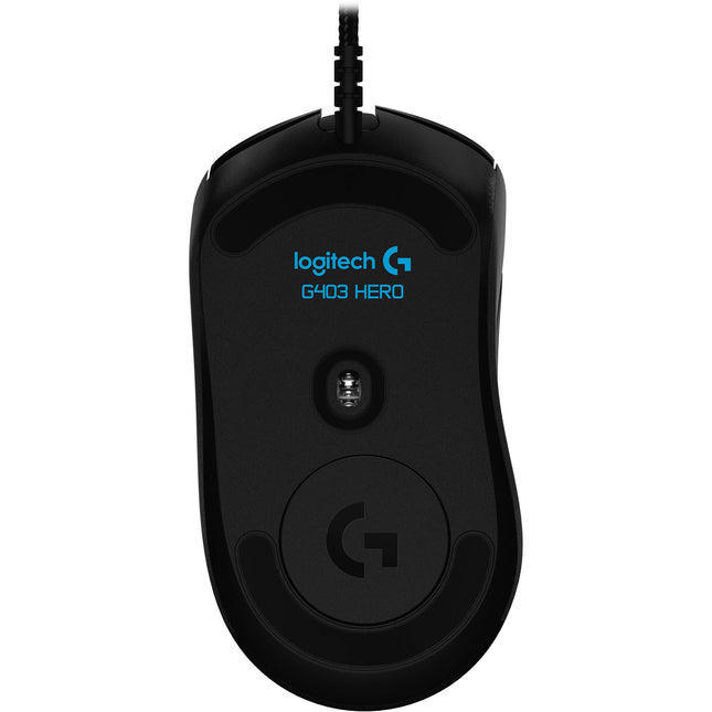 Logitech G G403 HERO Ratón Gaming Sensor 25600 dpi Peso Ajustable RGB