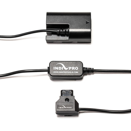 IndiPRO Tools Cable Dummy Battery LP-E6 D-Tap 7.2V 2A 30 pulgadas