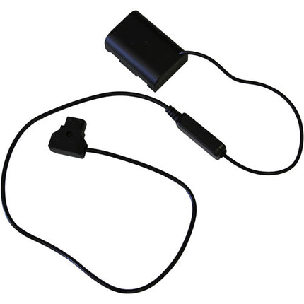 IndiPRO Tools Cable Dummy Battery Panasonic DMW-BLF19 28" 9.2V Regulada