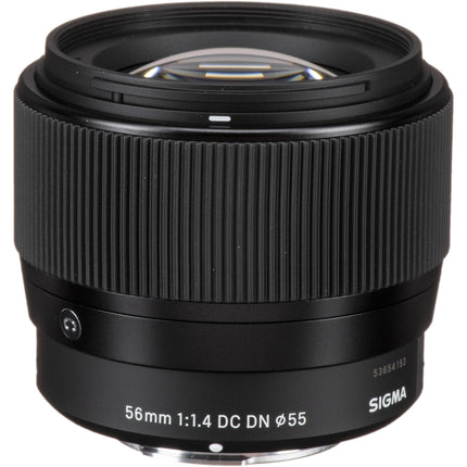 Sigma 56mm f1.4 DC DN Lente Micro Cuatro Tercios Diafragma 9 Palas Sellado Climático