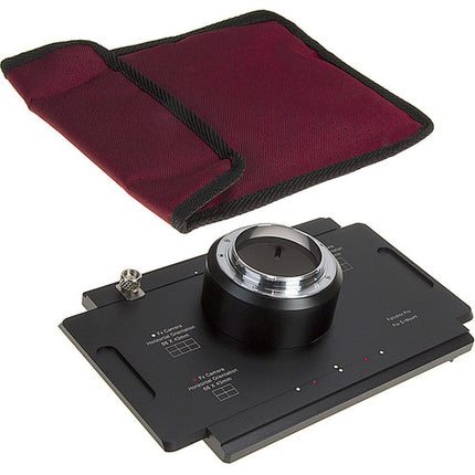 FotodioX Adaptador para Cámara Sony E-Mount a Cámara de Vista con Graflok y Posiciones Múltiples