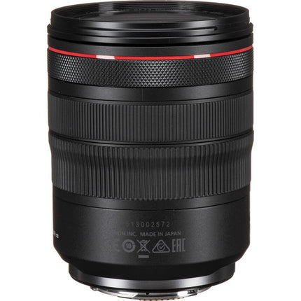 Objetivo Canon RF 24-105mm f/4 L IS USM Lente con estabilizador y diafragma redondeado 9 hojas