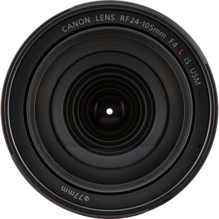 Objetivo Canon RF 24-105mm f/4 L IS USM Lente con estabilizador y diafragma redondeado 9 hojas
