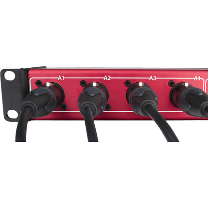 SoundTools CAT Rack FX Audio sobre CAT5 con 12 Líneas XLR y Phantom Power