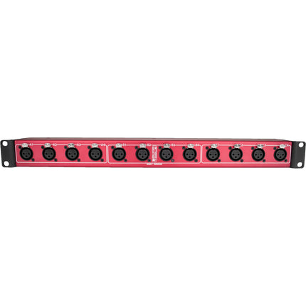 SoundTools CAT Rack FX Audio sobre CAT5 con 12 Líneas XLR y Phantom Power