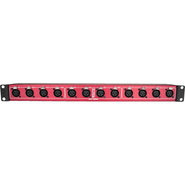 SoundTools CAT Rack FX Audio sobre CAT5 con 12 Líneas XLR y Phantom Power