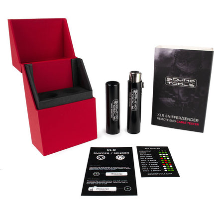 SoundTools XLR Probador de Cable Remoto con 3 LED y Diagnóstico Avanzado