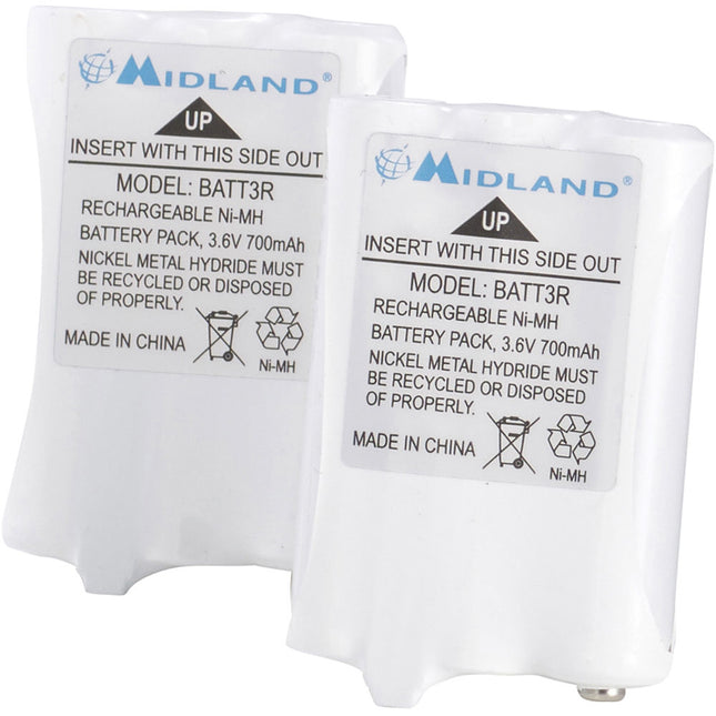 Midland AVP14 Baterías Recargables NiMH para X-Talker T51 y T61 Set 2