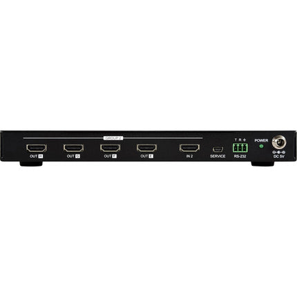 A-Neuvideo 2 x 8 Divisor Escalador HDMI 4K UHD 8 Salidas 2 Entradas