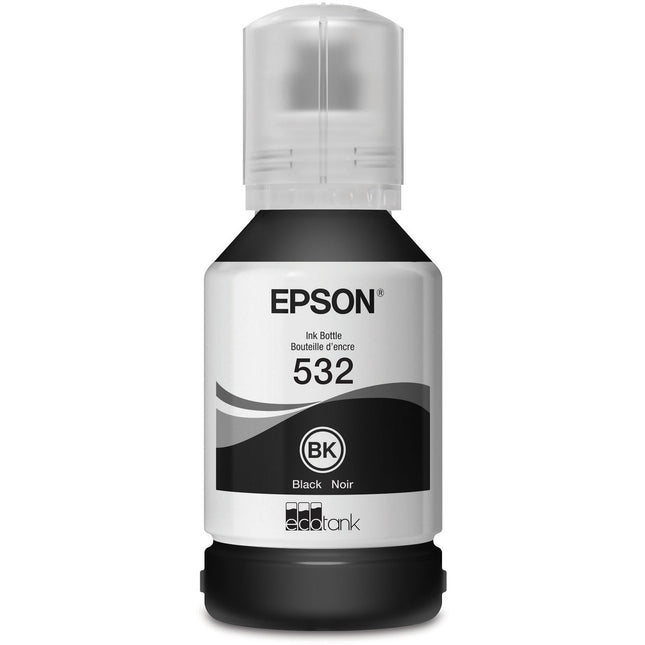 Epson EcoTank T532 Botella de Tinta Negra para Impresoras Monocromo