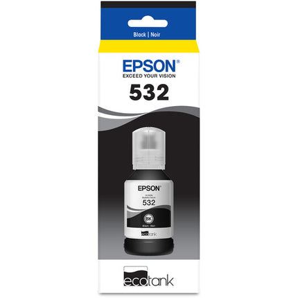 Epson EcoTank T532 Botella de Tinta Negra para Impresoras Monocromo
