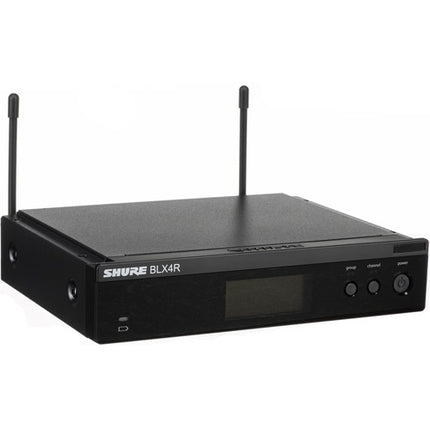 Shure BLX14R/MX53 Sistema de Micrófono Inalámbrico Omni Earset Rackmount 14 Horas Autonomía 300 Pies Alcance