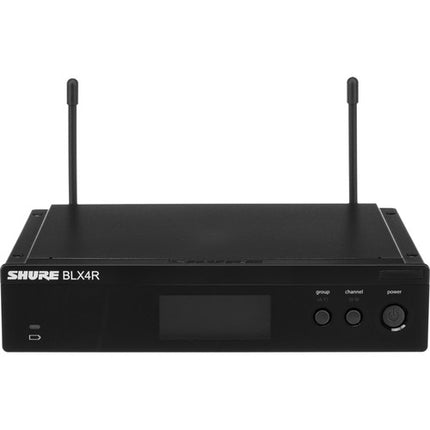 Shure BLX14R/MX53 Sistema de Micrófono Inalámbrico Omni Earset Rackmount 14 Horas Autonomía 300 Pies Alcance