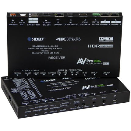 AVPro Edge 4K HDMI 2.0 Extensor de Video HDBaseT Tx Rx 330' 12Bit HDR