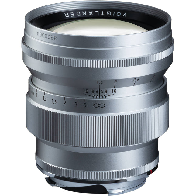 Voigtlander Nokton 75mm f1.5 Lente Asférica Leica M Montura 58mm