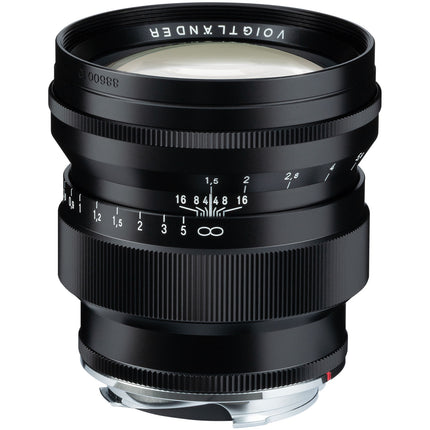 Voigtlander Nokton 75mm f1.5 Lente Leica M para Enfoque Manual