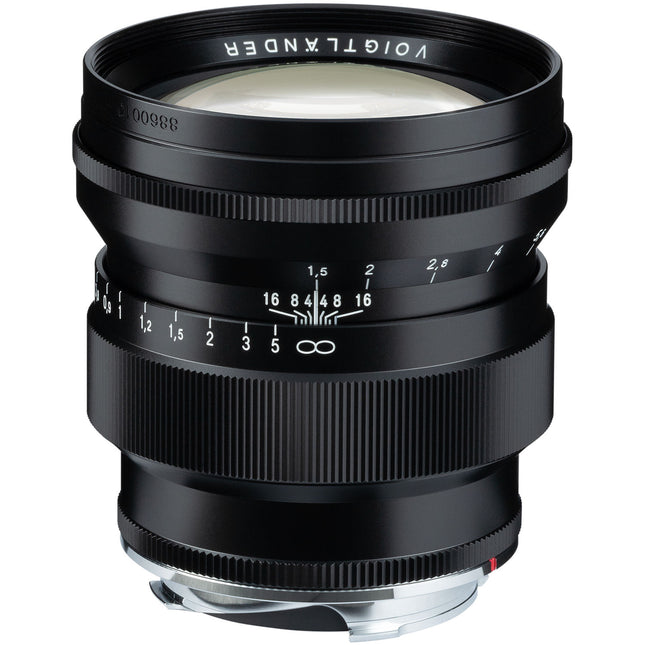 Voigtlander Nokton 75mm f1.5 Lente Leica M para Enfoque Manual
