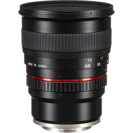 Rokinon 50mm f1.4 AS IF UMC Lente para Sony E-mount Apertura f1.4-22 y Filtro 77mm