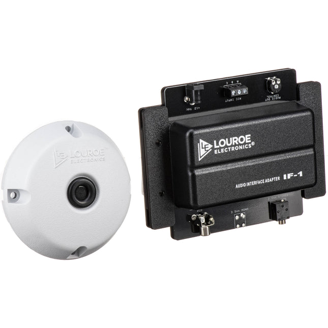 Louroe ASK4-300 Kit de Monitorización de Audio con Micrófono Verifact A y 1000 pies alcance