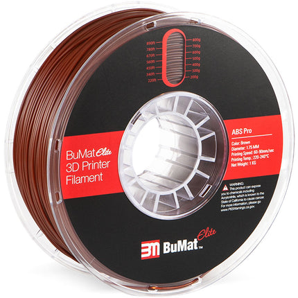 BuMat Elite Professional Filamento ABS 1.75mm 1kg Marrón