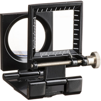 Konus 3055 Probador de Tela 12x Compacto con Lente de Vidrio y Cuerpo Metálico Plata