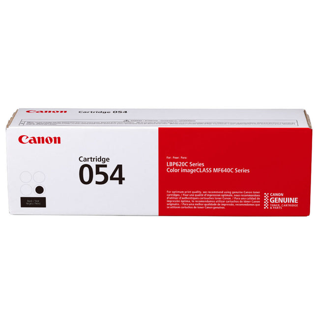 Cartucho de tóner negro Canon 054 estándar para impresoras láser color imageCLASS LBP622Cdw y MF644Cdw