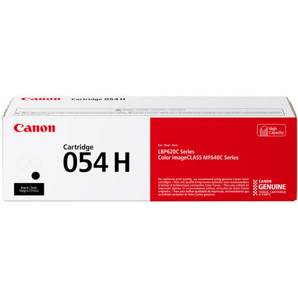 Cartucho de tóner negro alta capacidad Canon 054 para impresoras láser color imageCLASS LBP622Cdw y MF644Cdw