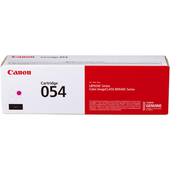 Canon 054 Cartucho de Tóner Magenta para Impresoras láser color LBP622Cdw y MF644Cdw