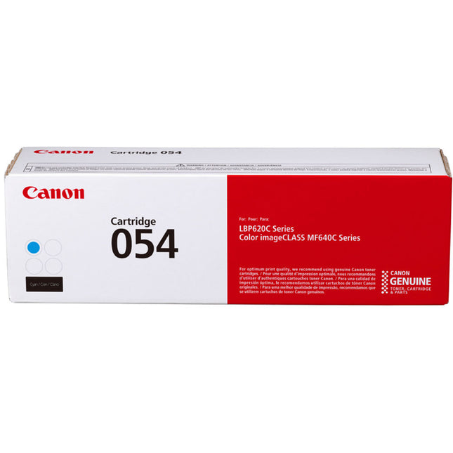 Canon 054 Cartucho de Tóner Cian Estándar para Impresoras Láser Color