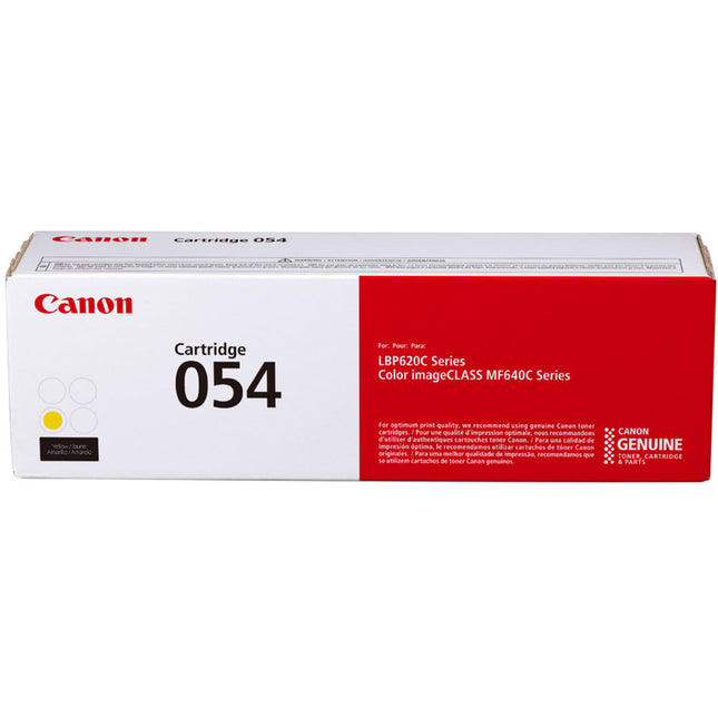 Toner Amarillo Canon 054 Capacidad Estándar para Impresoras Láser Color