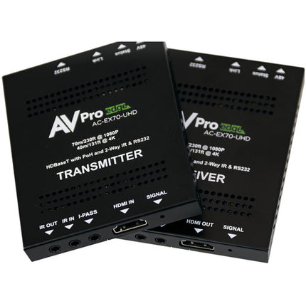 AVPro Edge Ultra Slim Kit Extensor HDMI 2.0 4K hasta 230 pies HDR 12-Bit 4:2:2