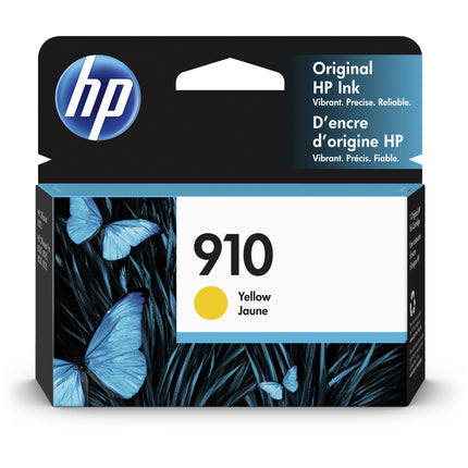 Cartucho de Tinta Amarilla HP 910 Capacidad Estándar para OfficeJet Pro 8025 y 8035
