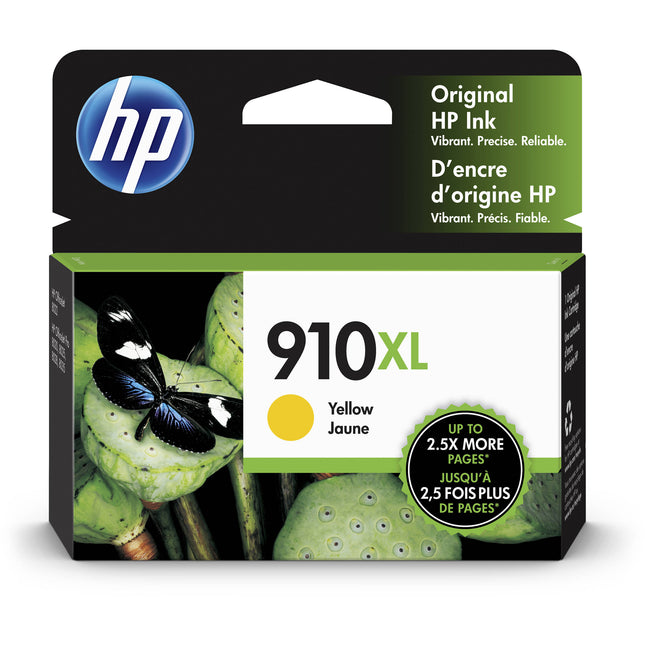 Cartucho de Tinta Amarilla HP 910XL Alta Capacidad para OfficeJet Pro 8025 8035