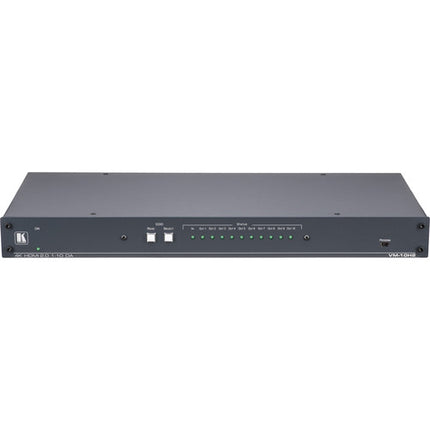 Kramer VM-10H2 Amplificador de Distribución HDMI 1x10 4K 60 Hz HDR10 Rack 1RU