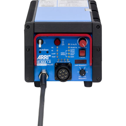 ARRI EB MAX 1.8 Balasto electrónico para lámparas HMI 1800W 1200Hz US