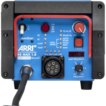 ARRI EB MAX 1.8 Balasto electrónico para lámparas HMI 1800W 1200Hz US
