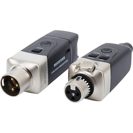 Xvive Audio U3C Sistema Inalámbrico Plug-On para Micrófonos Condensador 24 Bit 48 kHz 90 Pies Alcance