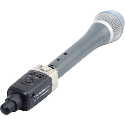 Xvive Audio U3C Sistema Inalámbrico Plug-On para Micrófonos Condensador 24 Bit 48 kHz 90 Pies Alcance