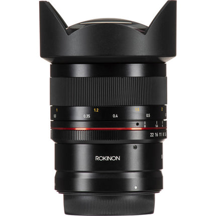 Rokinon 14mm f/2.8 Lente Full Frame Canon RF f/2.8 a f/22 Weather-Sealed