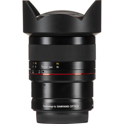 Rokinon 14mm f/2.8 Lente Full Frame Canon RF f/2.8 a f/22 Weather-Sealed