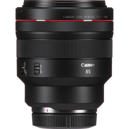 Canon RF 85mm f1.2 L USM objetivo para formato completo con anillo de control personalizable