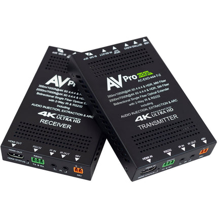 AVPro Edge 4K 4:4:4 Kit Extensor HDMI Fibra Óptica 18 Gb/s 60p 4K