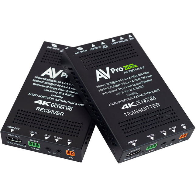 AVPro Edge 4K 4:4:4 Kit Extensor HDMI Fibra Óptica 18 Gb/s 60p 4K