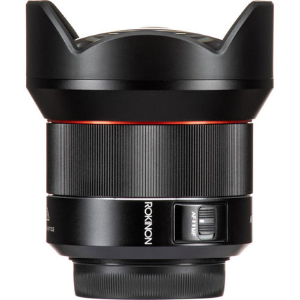 Rokinon AF 14mm f/2.8 Lente para Nikon F Formato FX con Autofocus