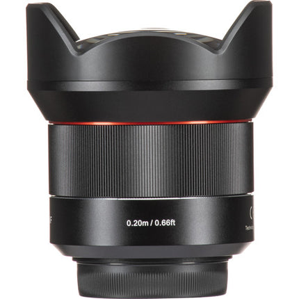 Rokinon AF 14mm f/2.8 Lente para Nikon F Formato FX con Autofocus