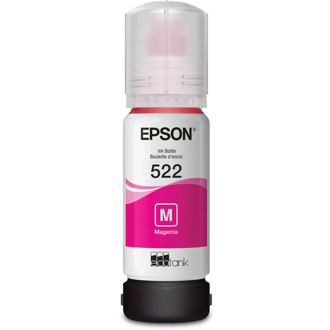 Tinta Magenta Epson T522 65mL para Impresora EcoTank ET-2720