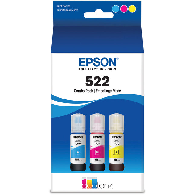 Epson T522 Pack de Tintas para Impresora Multicolor 65ml Supertank