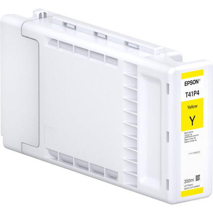 Cartucho de Tinta Amarilla Epson UltraChrome XD2 T41P 350mL para Impresoras Gran Formato