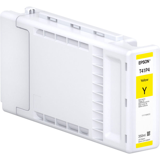 Cartucho de Tinta Amarilla Epson UltraChrome XD2 T41P 350mL para Impresoras Gran Formato